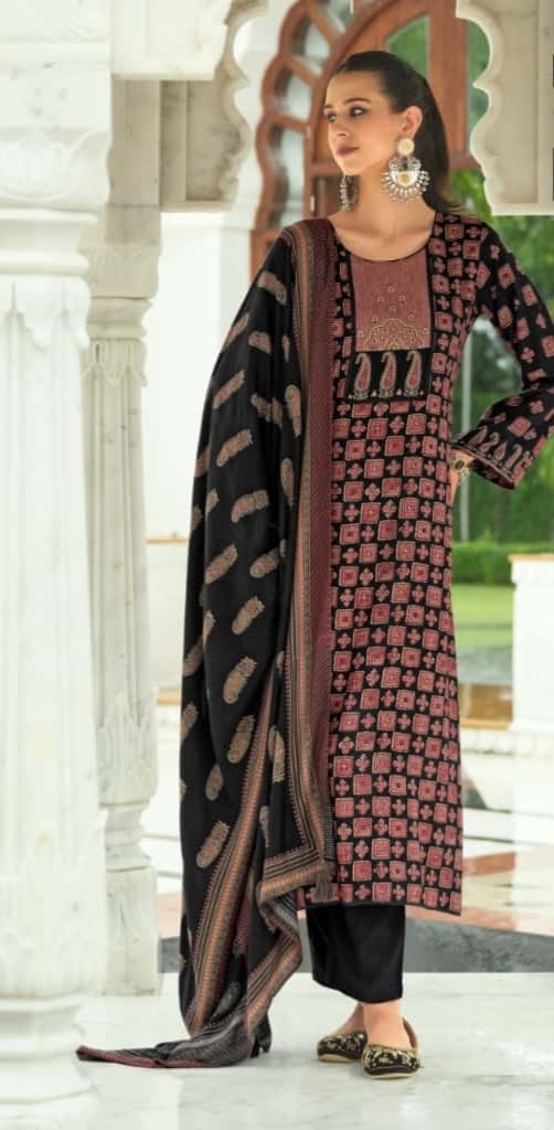 Pashmina suit with stole under 2000 - Cheap Mart Store